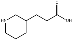 3-PIPERIDIN-3-YL-PROPIONIC ACID Structure