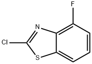 2-Chloro-4-fluorobenzothiazole Structure
