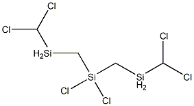 2,2,4,4,6,6-HEXACHLORO-2,4,6-TRISILAHEPTANE Structure