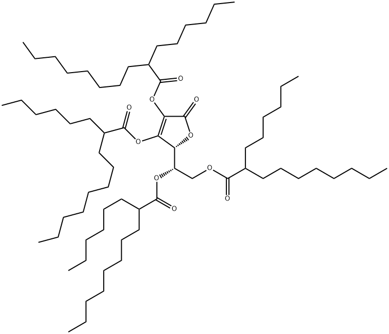 Ascorbyl Tetraisopalmitate Structure