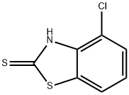 4-Chloro-2-mercaptobenzothiazole Structure