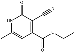 ETHYL 3-CYANO-2-HYDROXY-6-METHYLISONICOTINATE Structure