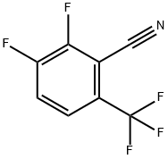 2,3-DIFLUORO-6-(TRIFLUOROMETHYL)BENZONITRILE Structure