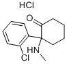 Ketamine hydrochloride Structure