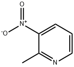 2-Methyl-3-nitropyridine Structure