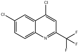 4,6-DICHLORO-2-(TRIFLUOROMETHYL)QUINOLINE Structure