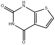 2,4-Dihydroxythieno[2,3-d]pyrimidine Structure