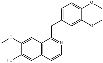 6-Desmethyl Papaverine Structure