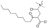 DL-DECANOYLCARNITINE CHLORIDE Structure