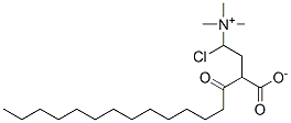 MYRISTOYL-DL-CARNITINE CHLORIDE Structure
