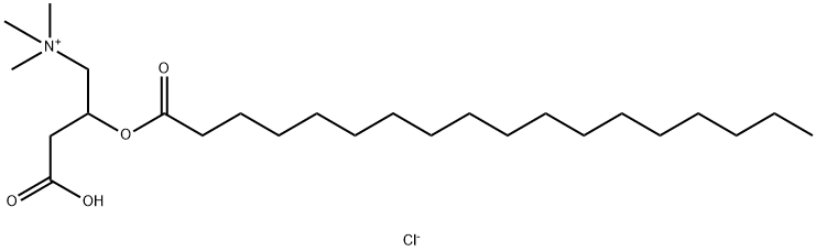 DL-STEAROYL CARNITINE CHLORIDE Structure