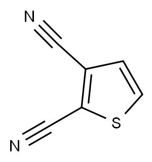 thiophene-2,3-
dicarbonitrile Structure
