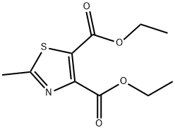 2-METHYLTHIAZOLE-4,5-DICARBOXYLIC ACID DIETHYL ESTER Structure