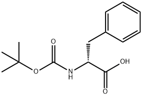 BOC-D-Phenylalanine Structure