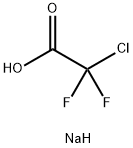 Sodium chlorodifluoroacetate Structure