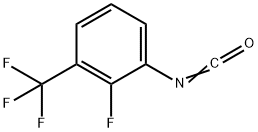 2-FLUORO-3-(TRIFLUOROMETHYL)PHENYL ISOCYANATE Structure
