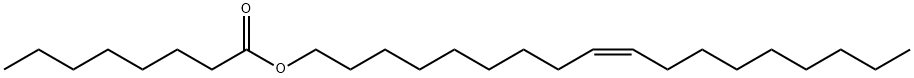 oleyl octanoate Structure