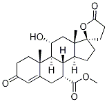 11-a-Hydroxy canrenone methyl ester Structure