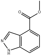 4-(1H)INDAZOLE CARBOXYLIC ACID METHYL ESTER Structure