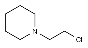 1-(2-Chloroethyl)-piperidine Structure