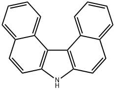 7H-DIBENZO[C,G]CARBAZOLE Structure