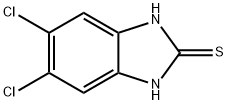5,6-DICHLOROBENZIMIDAZOLE-2-THIOL Structure