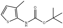 Carbamic acid, (3-methyl-2-thienyl)-, 1,1-dimethylethyl ester (9CI) Structure