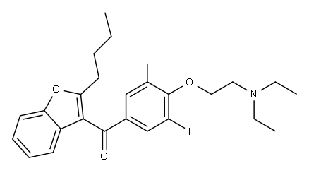 Amiodarone Structure