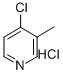 4-Chloro-3-methylpyridine hydrochloride Structure