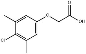 4-chloro-3,5-xylyloxyacetic acid Structure