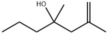 2,4-Dimethyl-1-hepten-4-ol Structure