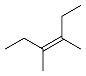 CIS-3,4-DIMETHYL-3-HEXENE Structure