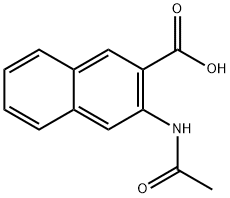 3-(ACETYLAMINO)-2-NAPHTHOIC ACID Structure