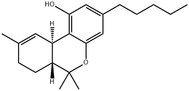 DELTA9-TETRAHYDROCANNABINOL Structure