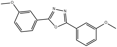 2,5-BIS(3-METHOXYPHENYL)-1,3,4-OXADIAZOLE Structure