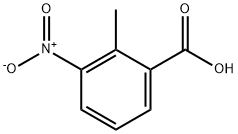 2-Methyl-3-nitrobenzoic acid Structure