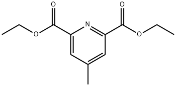 Diethyl 4-methylpyridine-2,6-dicarboxylate Structure