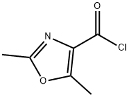 2,5-DIMETHYL-1,3-OXAZOLE-4-CARBONYL CHLORIDE Structure