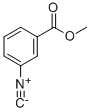 Benzoic acid, 3-isocyano-, methyl ester (9CI) Structure