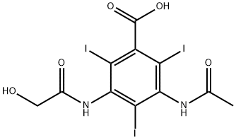 Ioxotrizoic acid Structure