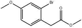 METHYL-2-BROMO-4-METHOXYPHENYLACETATE Structure