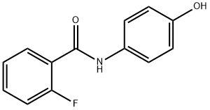 2-fluoro-N-(4-hydroxyphenyl)benzamide Structure