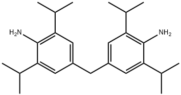4,4'-METHYLENEBIS(2,6-DIISOPROPYLANILINE) Structure