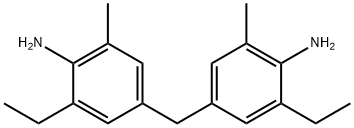 4,4'-Methylenebis(2-ethyl-6-methylaniline) Structure