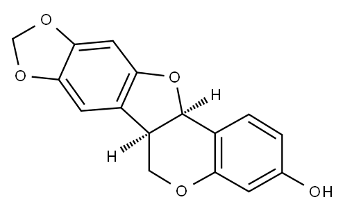 (-)-MAACKIAIN Structure