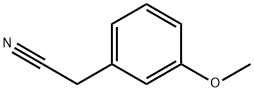 (3-Methoxyphenyl)acetonitrile Structure