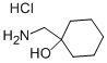 1-AMINOMETHYL-1-CYCLOHEXANOL HYDROCHLORIDE Structure