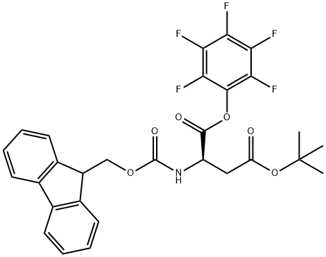 Fmoc-D-Asp(OtBu)-Opfp Structure