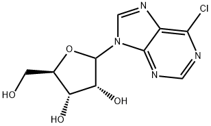6-Chloropurine ribonucleoside Structure
