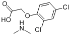 N-Methylmethanamine 2,4-dichlorophenoxyacetate Structure